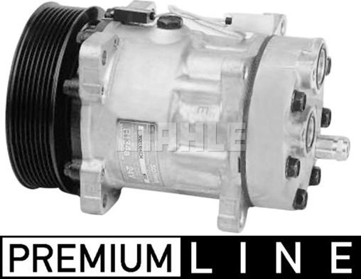 MAHLE ACP 395 000P - Компрессор кондиционера abcparts.ee