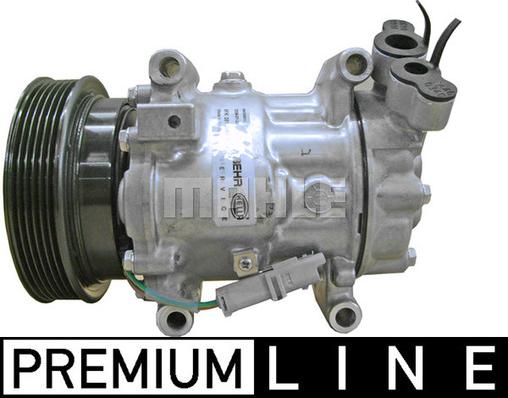 MAHLE ACP 361 000P - Компрессор кондиционера abcparts.ee