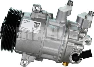 MAHLE ACP 218 000P - Компрессор кондиционера abcparts.ee