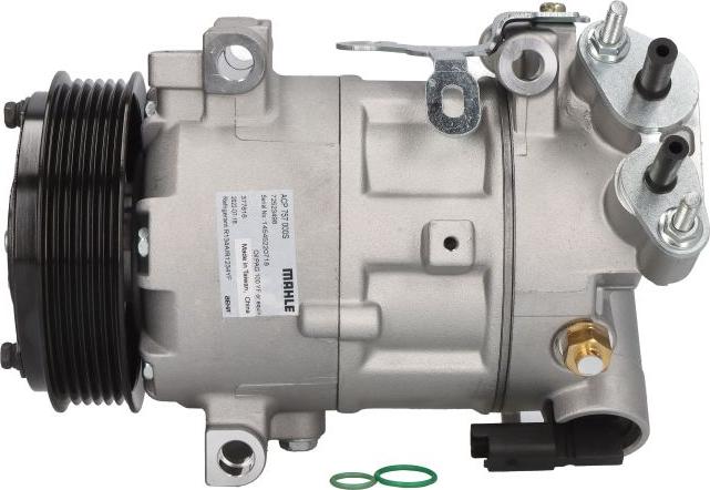 MAHLE ACP 757 000S - Компрессор кондиционера abcparts.ee