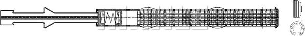 MAHLE AD 212 000P - Осушитель, кондиционер abcparts.ee