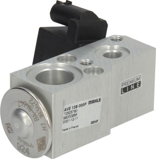 MAHLE AVE 158 000P - Расширительный клапан, кондиционер abcparts.ee