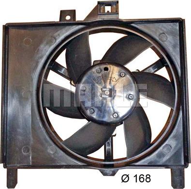 MAHLE CFF 387 000S - Вентилятор, охлаждение двигателя abcparts.ee