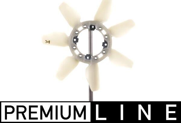 MAHLE CFW 63 000P - Крыльчатка вентилятора, охлаждение двигателя abcparts.ee