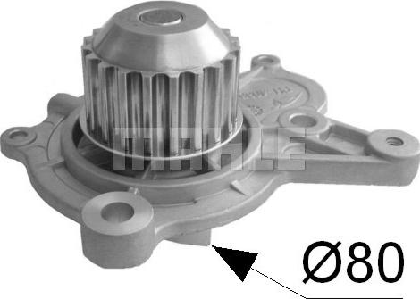 MAHLE CP 431 000S - Водяной насос abcparts.ee