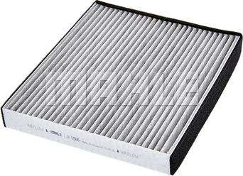 MAHLE LAK 1586 - Фильтр воздуха в салоне abcparts.ee