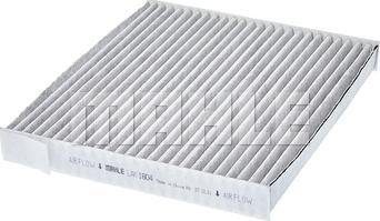 MAHLE LAK 1804 - Фильтр воздуха в салоне abcparts.ee