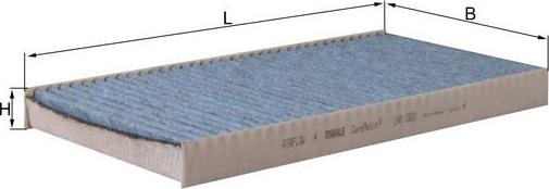 MAHLE LAO 1920 - Фильтр воздуха в салоне abcparts.ee