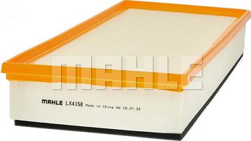 MAHLE LX 4158 - Воздушный фильтр двигателя abcparts.ee
