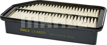 MAHLE LX 4820 - Воздушный фильтр двигателя abcparts.ee