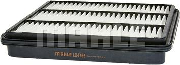 MAHLE LX 4765 - Воздушный фильтр двигателя abcparts.ee