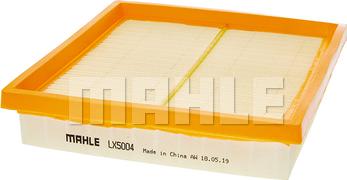 MAHLE LX 5004 - Воздушный фильтр двигателя abcparts.ee