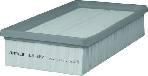 MAHLE LX 857 - Воздушный фильтр двигателя abcparts.ee