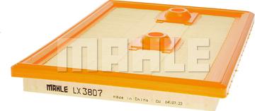 MAHLE LX 3807 - Воздушный фильтр двигателя abcparts.ee