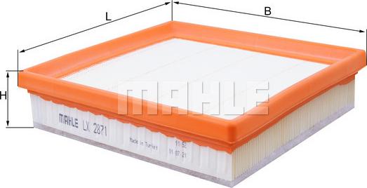 Wilmink Group WG2326055 - Воздушный фильтр двигателя abcparts.ee