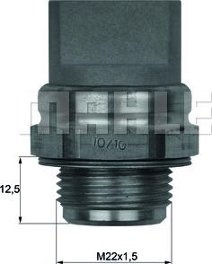 MAHLE TSW 32 - Термовыключатель, вентилятор радиатора / кондиционера abcparts.ee