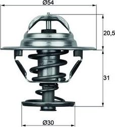 MAHLE TX 10 88D - Термостат охлаждающей жидкости / корпус abcparts.ee