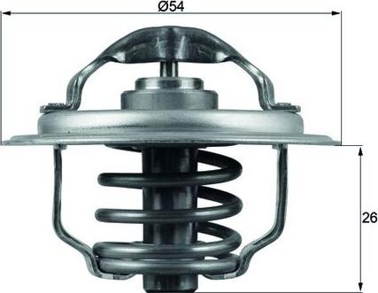 MAHLE TX 111 87D - Термостат охлаждающей жидкости / корпус abcparts.ee