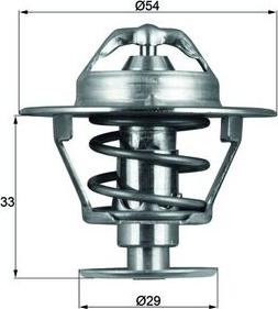 MAHLE TX 86 76D - Термостат охлаждающей жидкости / корпус abcparts.ee