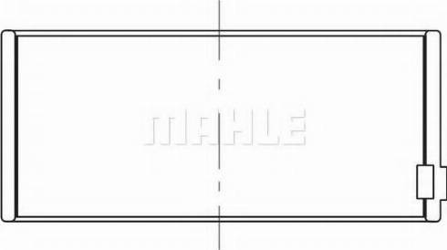MAHLE 209 PL 20225 075 - Шатунный подшипник abcparts.ee