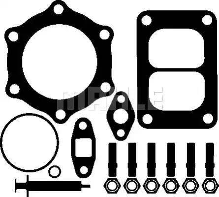 MAHLE 228 TA 14671 000 - Монтажный комплект, турбокомпрессор abcparts.ee