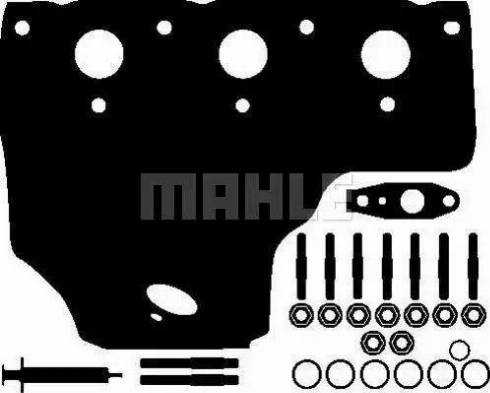 MAHLE 222 TA 14315 000 - Монтажный комплект, турбокомпрессор abcparts.ee