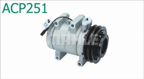 MAHLE ACP 251 000S - Компрессор кондиционера abcparts.ee