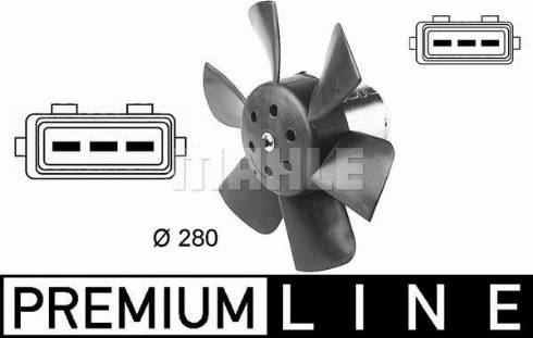 MAHLE CFF 6 000P - Вентилятор, охлаждение двигателя abcparts.ee