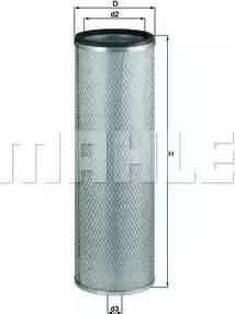 MAHLE LXS 218 - Фильтр добавочного воздуха abcparts.ee