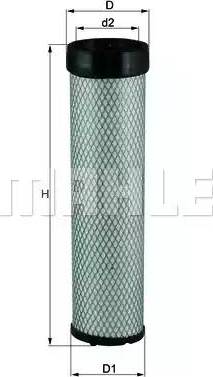MAHLE LXS 286 - Фильтр добавочного воздуха abcparts.ee