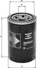 MAHLE OC 216 - Масляный фильтр abcparts.ee