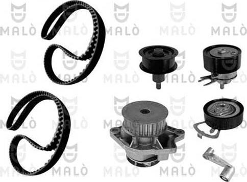 AKRON-MALÒ 1555024 - Водяной насос + комплект зубчатого ремня ГРМ abcparts.ee