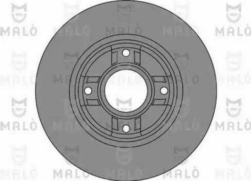 AKRON-MALÒ 1110463 - Тормозной диск abcparts.ee