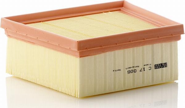 Mann-Filter C 17 006 - Воздушный фильтр двигателя abcparts.ee