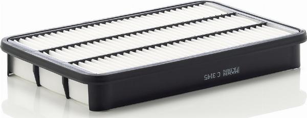 Mann-Filter C 3145 - Воздушный фильтр двигателя abcparts.ee