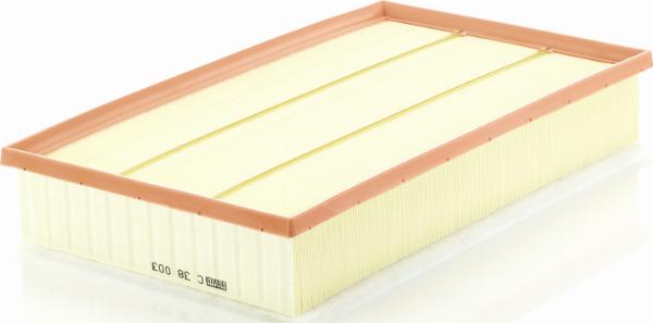 Mann-Filter C 38 003 - Воздушный фильтр двигателя abcparts.ee