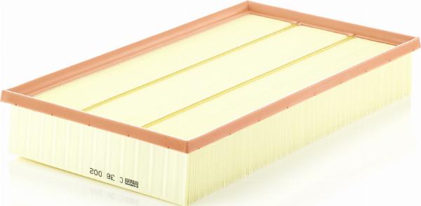 Mann-Filter C 38 002 - Воздушный фильтр двигателя abcparts.ee