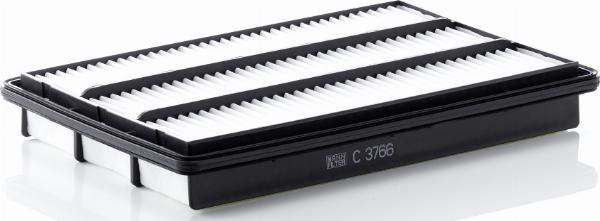Mann-Filter C 3766 - Воздушный фильтр двигателя abcparts.ee