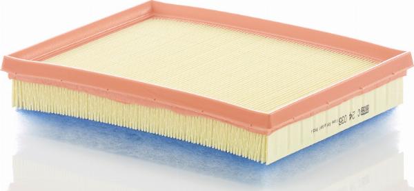 Mann-Filter C 24 036 - Воздушный фильтр двигателя abcparts.ee