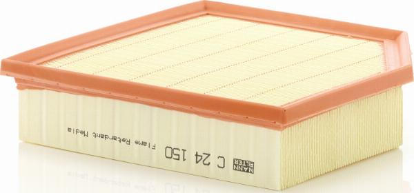 Mann-Filter C 24 150 - Воздушный фильтр двигателя abcparts.ee