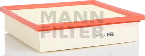 Mann-Filter C 25 058 - Воздушный фильтр двигателя abcparts.ee