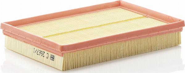 Mann-Filter C 2667/1 - Воздушный фильтр двигателя abcparts.ee
