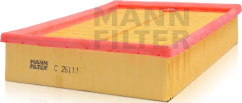 Mann-Filter C 26 111 - Воздушный фильтр двигателя abcparts.ee