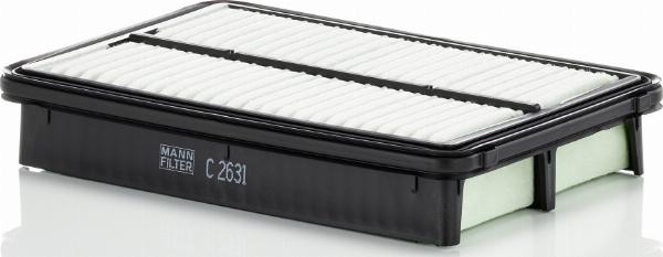 Mann-Filter C 2631 - Воздушный фильтр двигателя abcparts.ee