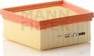 Mann-Filter C 20 002 - Воздушный фильтр двигателя abcparts.ee