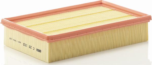 Mann-Filter C 28 100 - Воздушный фильтр двигателя abcparts.ee
