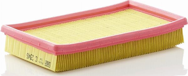 Mann-Filter C 2345 - Воздушный фильтр двигателя abcparts.ee