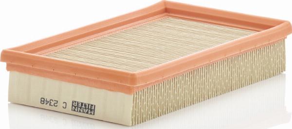 Mann-Filter C 2348 - Воздушный фильтр двигателя abcparts.ee