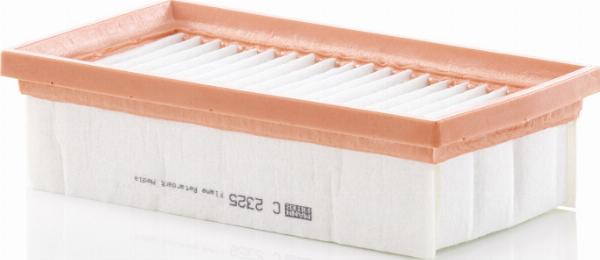 Mann-Filter C 2325 - Воздушный фильтр двигателя abcparts.ee