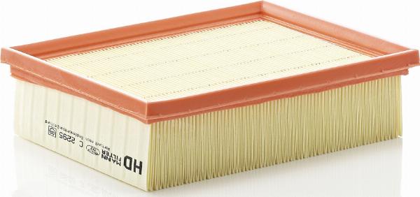 Mann-Filter C 2295 - Воздушный фильтр двигателя abcparts.ee